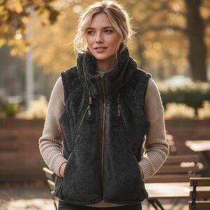 Kuhl Charcoal Fleece Vest for Women